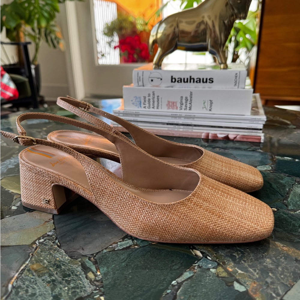 Sam Edelman Terra Slingback Block Heels - Picture 2 of 6